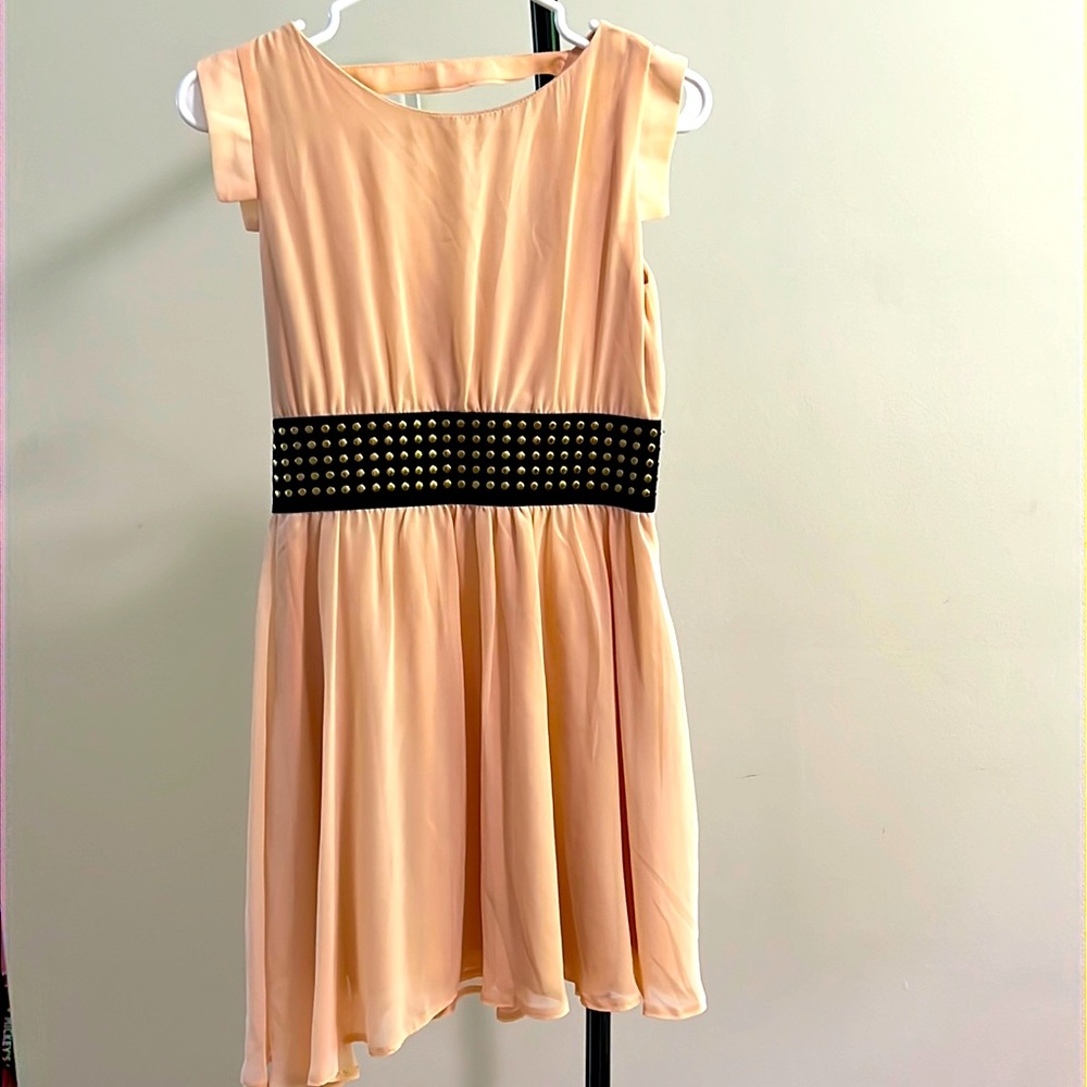 Party or special occasion Dress for Women with tan Colour S